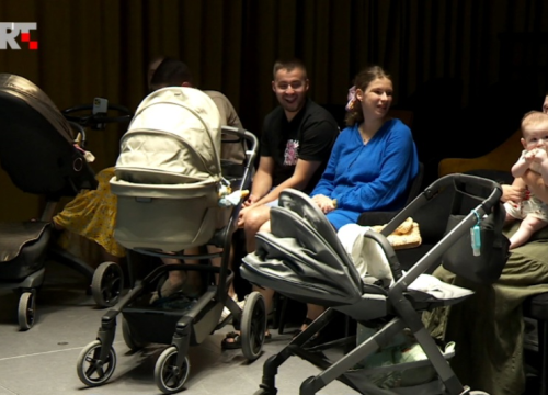 Najmlađi Šibenčani postali članovi knjižnice: Bebe dobile prve knjige i igračke