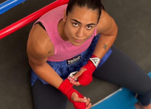 Fotografija 1 - FOTO Karmela Makelja traži revanš protiv Bjelogrlić na 'Golden Fight 9': 'Sutrašnji meč bit će najpamtljiviji'