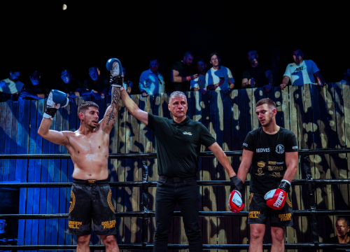 Fotografija 50 - FOTO 'Golden Fight 9': Makelja zadržala titulu protiv jake protivnice, Šibenčani obranili tvrđavu