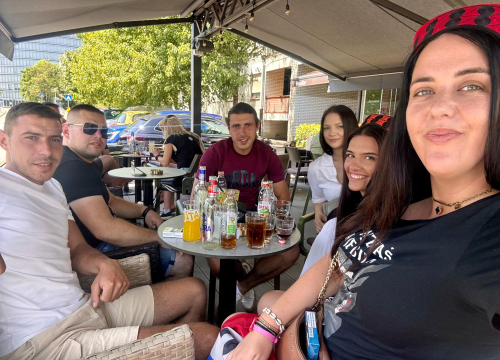 Fotografija 6 - Čavoglave, Drniš, Otavice: Zagreb okupiralo mnoštvo Thompsonovih fanova s hrvatskim zastavama