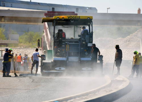 Započelo asfaltiranje čvora Mandalina: Stvaraju se gužve na magistrali koje bi uskoro trebale biti samo prošlost