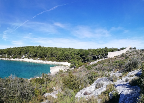 Fotografija 6 - Dalmatinski 'Kineski zid': Legenda burne povijesti bedema s poluotoka Oštrica kod Grebaštice