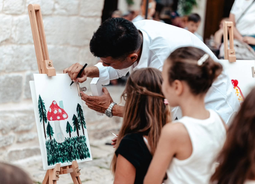 Fotografija 4 - Svjetski arhitekt Ante Vrban u Šibeniku s djecom stvarao čudesne svjetove