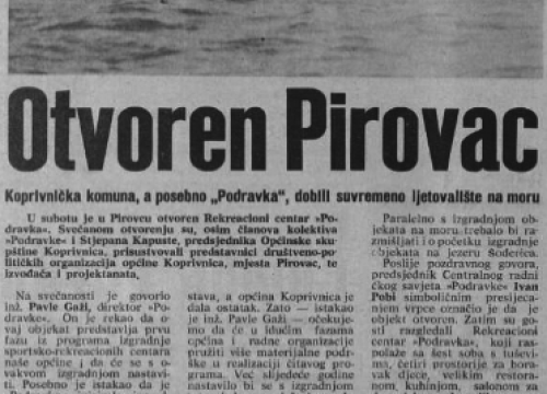 Fotografija 6 - Evo kako danas izgleda nekad popularno Podravkino ljetovalište u Pirovcu