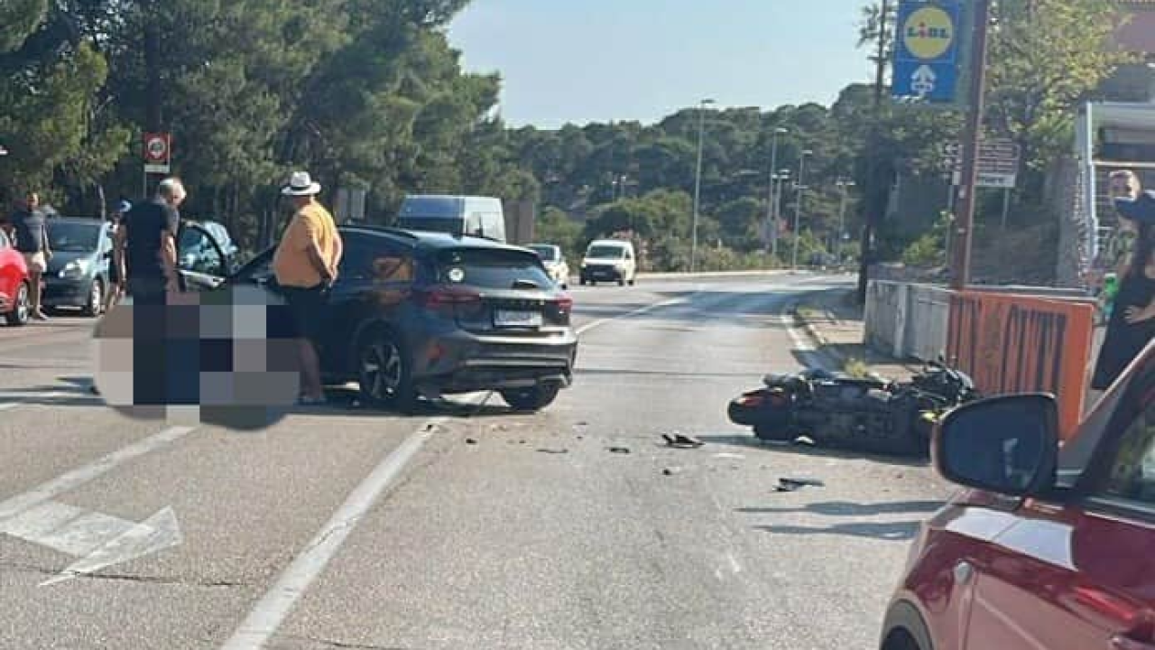 Na Meterizama sudar motocikla i automobila, na teren izašlo sedam vatrogasaca