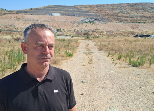 Fotografija 2 - Građevinski otpad iz bivše vojarne i TEF-a bit će iskorišten za sanaciju Plohe 1 na Bikarcu