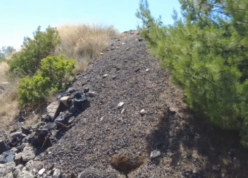 Fotografija 8 - Građevinski otpad iz bivše vojarne i TEF-a bit će iskorišten za sanaciju Plohe 1 na Bikarcu