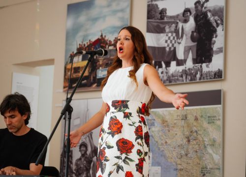 Fotografija 5 - Svečano obilježen Spomendan na poginule branitelje i 142. obljetnica Općine Promina