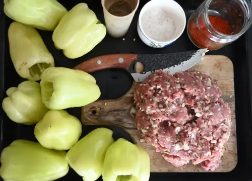 Fotografija 6 - Miris djetinjstva s Martinske: Njezino Veličanstvo Punjena paprika