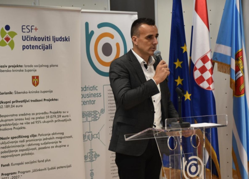 Fotografija 2 - Održana završna konferencija projekta 'Izrada socijalnog plana Šibensko-kninske županije'