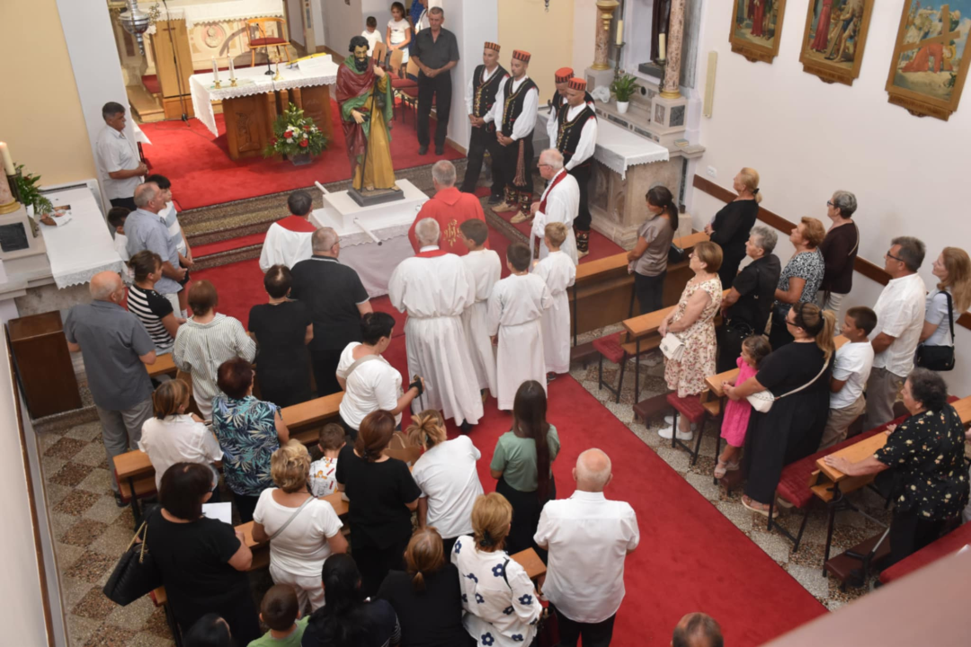 Svečano proslavljen blagdan sv. Jakova u Mirloviću