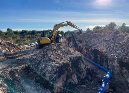 Fotografija 17 - Voda stiže na Žirje, Kaprije i Obonjan: Najduži podmorski cjevovod položen 70 metara pod morem