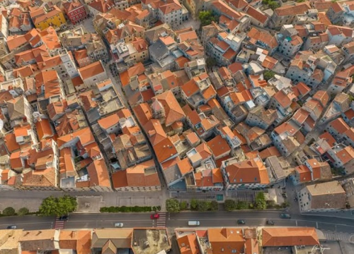 Fotografija 4 - Kadrovi Šibenika iz zraka fotografa Borisa Trogrančića oduzimaju dah