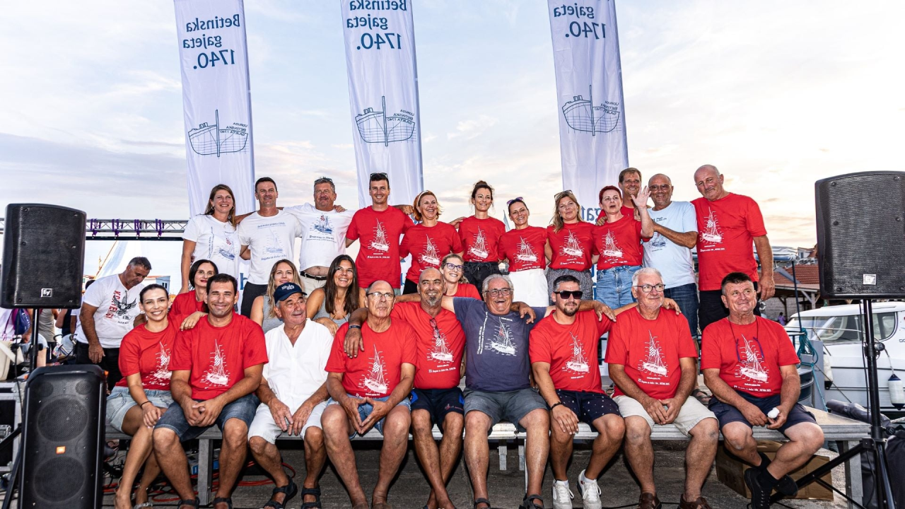 Ilka prva u cilj u Betini: Gajeta Vice Jušića slavila na 23. Regati za dušu i tilo