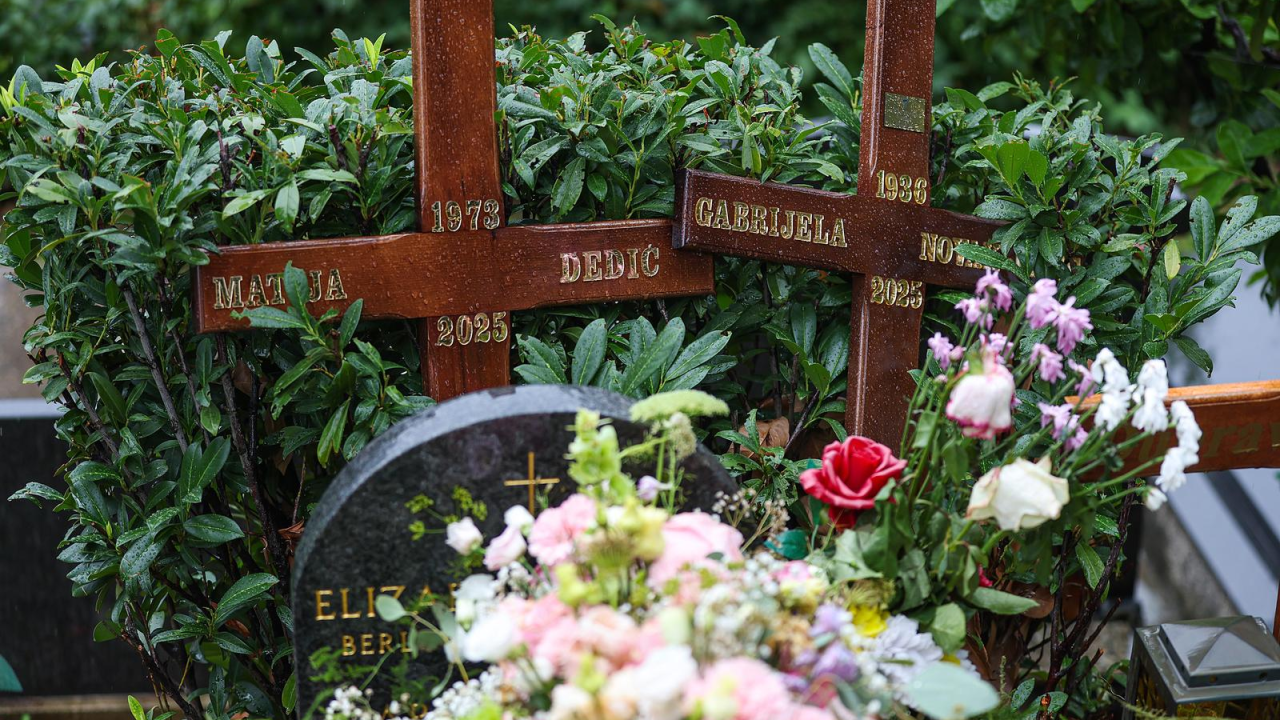 Gabi Novak pokopana na Mirogoju, počiva uz Matiju, Arsena i svoju majku