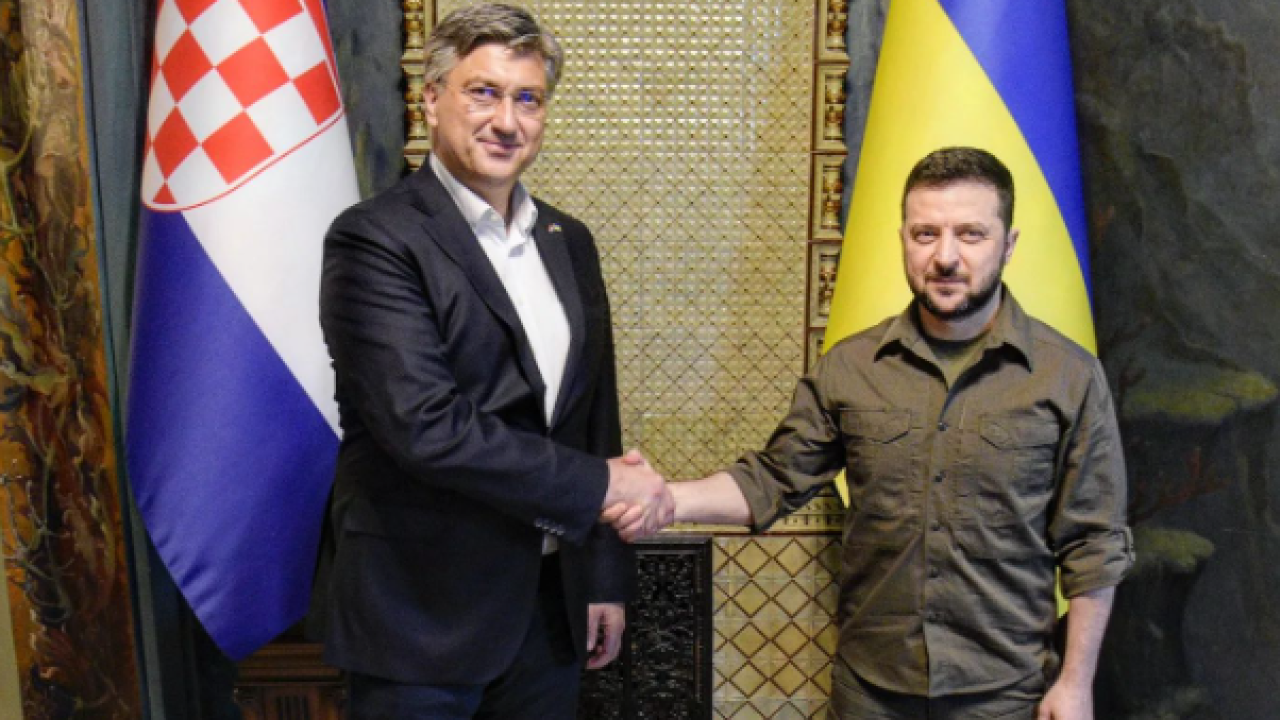 Zelenski odlikovao Plenkovića i Grlića Radmana