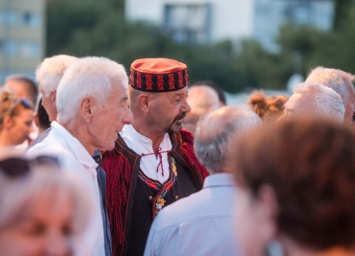 Fotografija 14 - Susret drniških i istarskih proizvođača na Međunarodnom festivalu pršuta