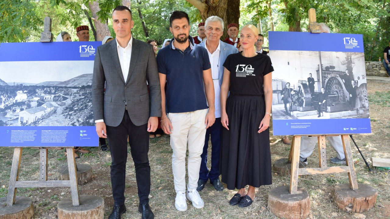 Prije 130 godina na Skradinskom buku u pogon puštena hidroelektrana Krka