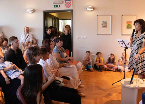 Fotografija 8 -  U Vodicama održana promocija zavičajne slikovnice odgajateljice Sandre Strikoman