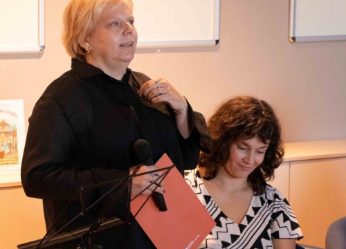 Fotografija 2 -  U Vodicama održana promocija zavičajne slikovnice odgajateljice Sandre Strikoman