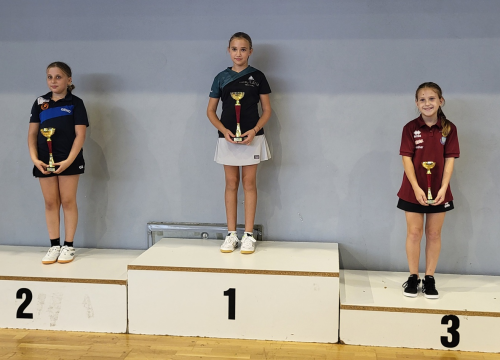 Fotografija 2 - FOTO Šibenske stolnotenisačice u Dugom Selu do dva druga i jednog trećeg mjesta