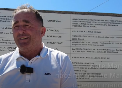 Fotografija 9 - Šibenski 'Vodovod i odvodnja' doveo vodu iz Krke i do zagorskog dijela Općine Marina