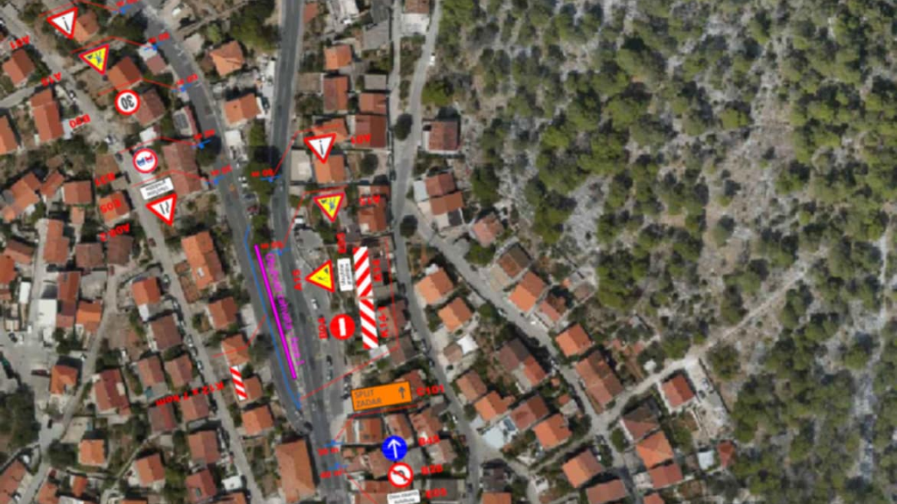 Nastavljaju se radovi od Kronjinog magazina prema Crnici, kreće privremena regulacija prometa