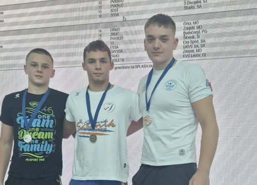 Plivački klub Šibenik sezonu otvorio medaljama u Sarajevu