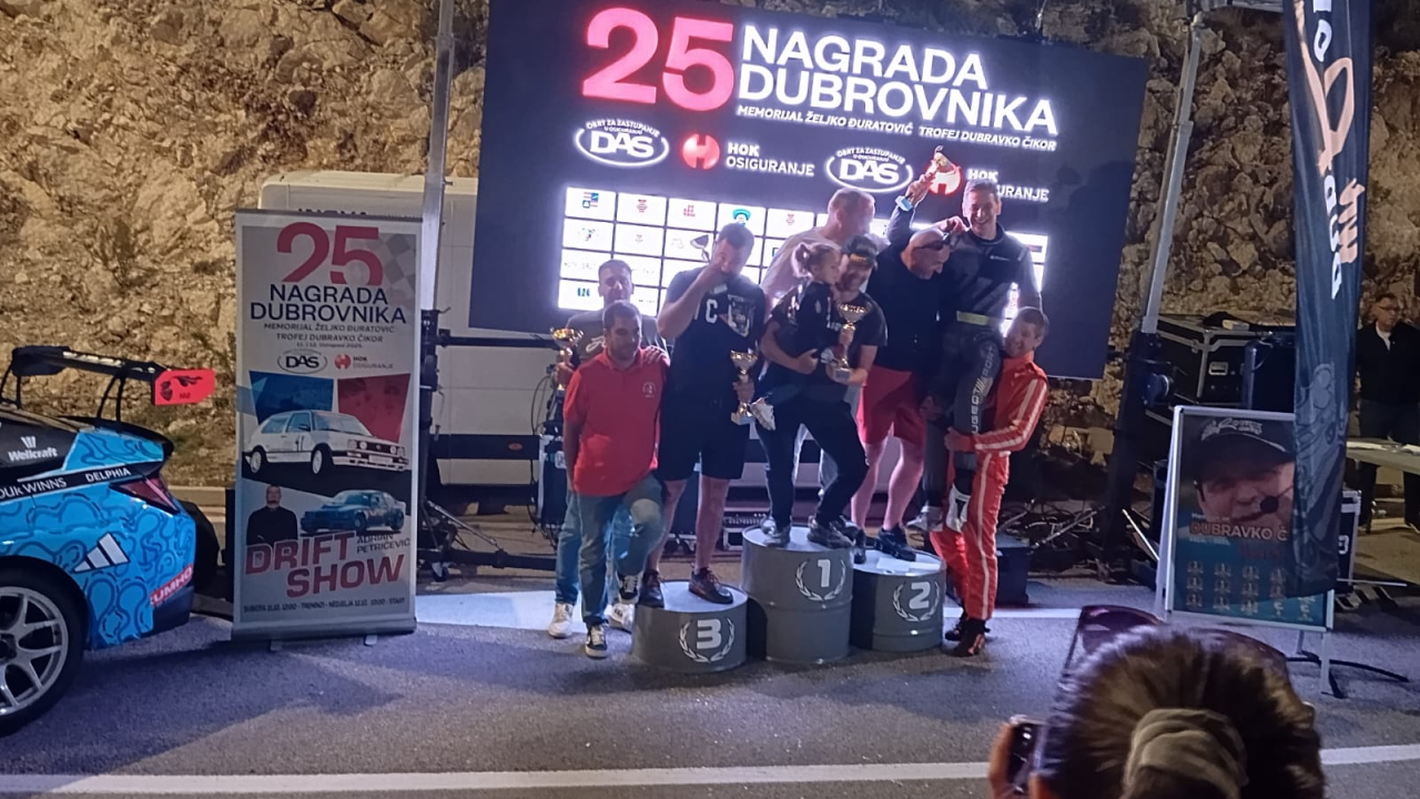 Auto karting klub Rogoznica sezonu brdskog automobilizma završio u Dubrovniku