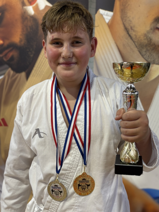 KK Okit najuspješniji klub Dalmatinske karate lige u Kaštelima