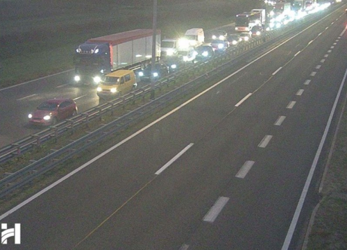 HAK upozorava: Nesreća na A1, kolnici mokri i skliski, magla smanjuje vidljivost