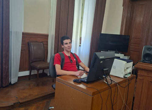 Fotografija 9 - Gimnazijalci na sudu u Šibeniku: Izvannastavna aktivnost povodom Europskog dana pravosuđa