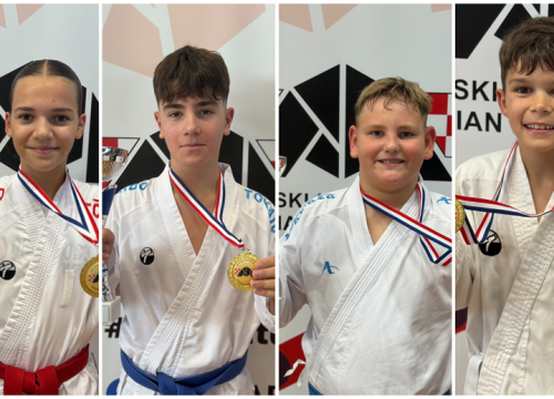 Karataši Okita među najboljima u državi: Četiri prvaka Hrvatske, ukupno osam medalja