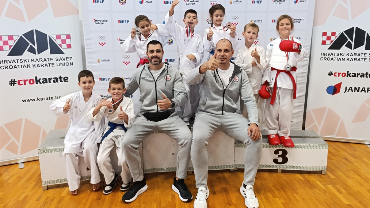 Karataši Šibenika 1066 do četiri srebra i tri bronce na Prvenstvu Hrvatske