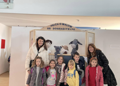 Fotografija 1 - Mali istraživači iz šibenskih vrtića posjetili betinski muzej