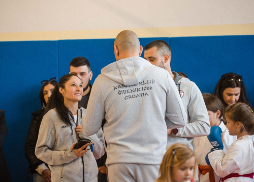 Fotografija 4 -  Mladi karataši otvorili novu sezonu Lige klubova uz edukativnu prezentaciju šibesnkih HGSS-ovaca