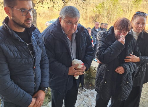 Fotografija 1 - U Sonkoviću odana počast hrvatskom vitezu Borisu Bratiću, pripadniku 113. brigade Šibenik