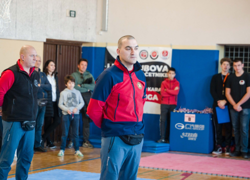 Fotografija 1 -  Mladi karataši otvorili novu sezonu Lige klubova uz edukativnu prezentaciju šibesnkih HGSS-ovaca