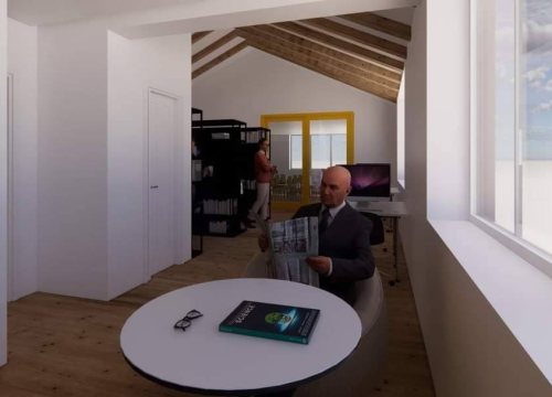 Fotografija 1 - Idejni projekt nove knjižnice i čitaonice u Pirovcu