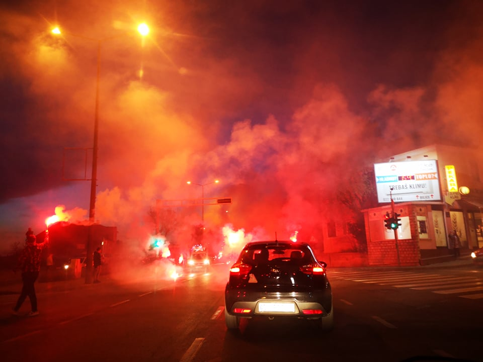 Baldekin gori! Pogledajte slavlje Funcuta nakon osvojenog prvog mjesta