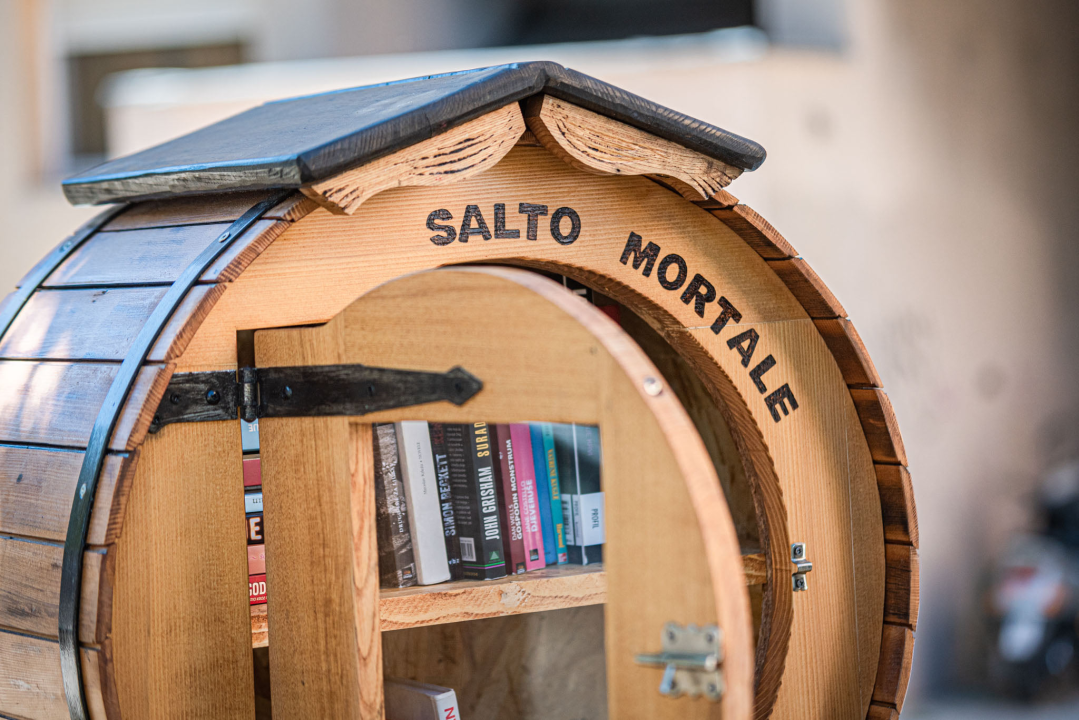 Na Krvavicama još jedan Lulasov 'Salto mortale': Šibenik je dobio četvrtu malu knjižnicu na otvorenom