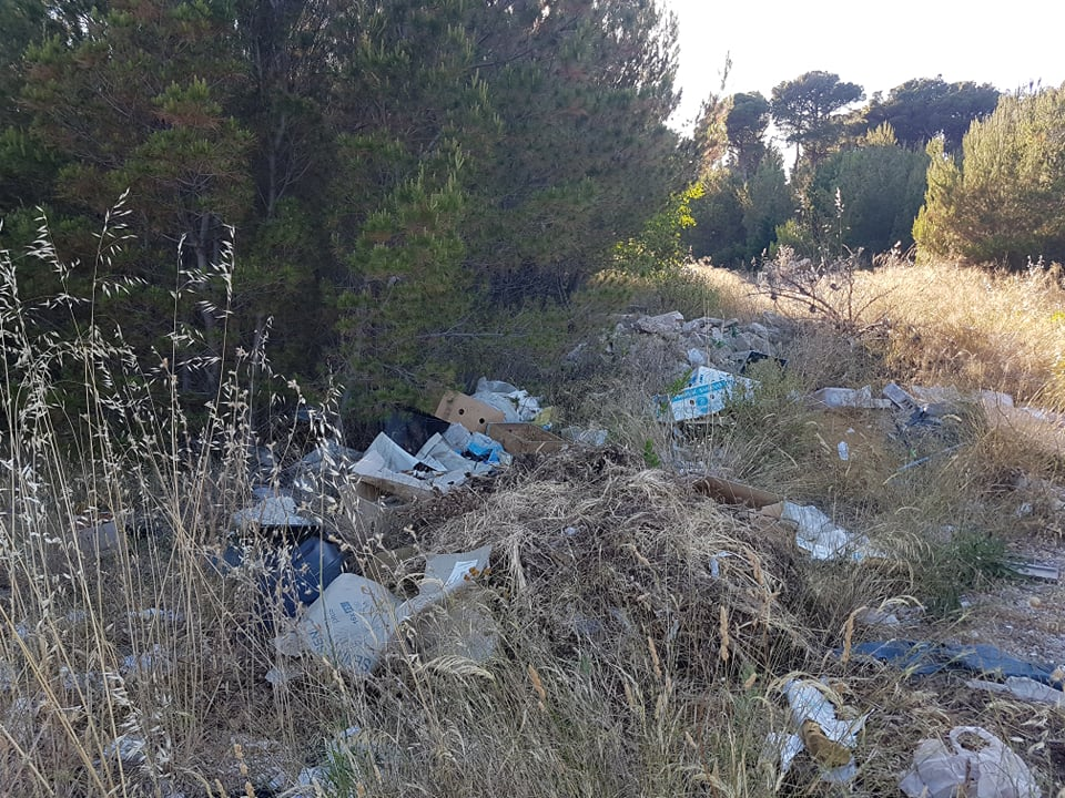 Nije parking na tri trake, ali je sigurno odlagalište otpada: Na Vidicima kod stare magistrale hrpe smeća  