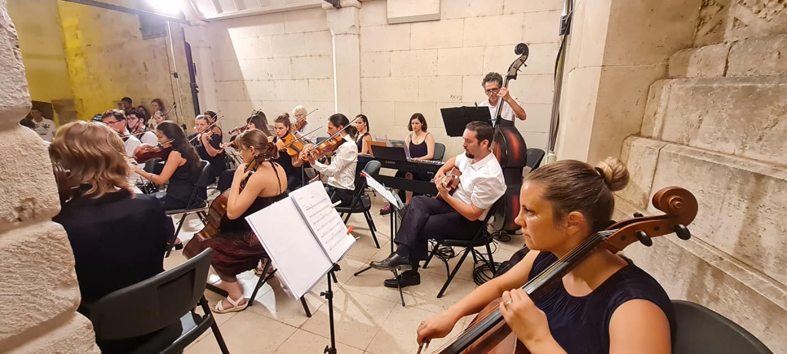 Na skalinama kod Muzeja slušao se Arsen: Gradski komorni orkestar svirao mu je za rođendan