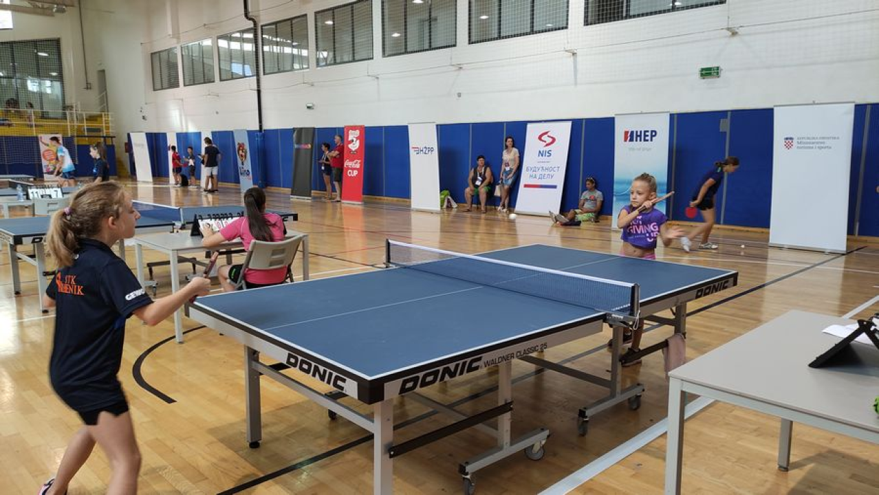 Šibenske stolnotenisačice sjajne u Splitu: Franki Miškić prvo mjesto, Anđeli Živković treće