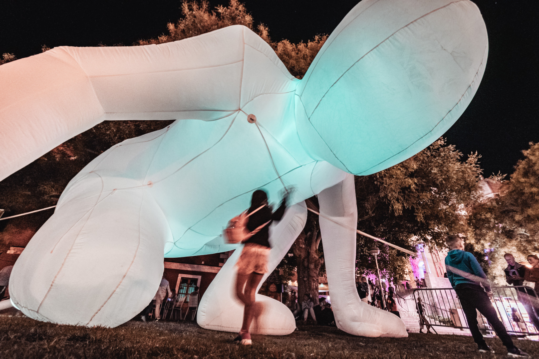 Šibenik zasjao svjetlosnim instalacijama i vatrometom: Na rivi prikazani i filmski kadrovi grada iz 1904. godine