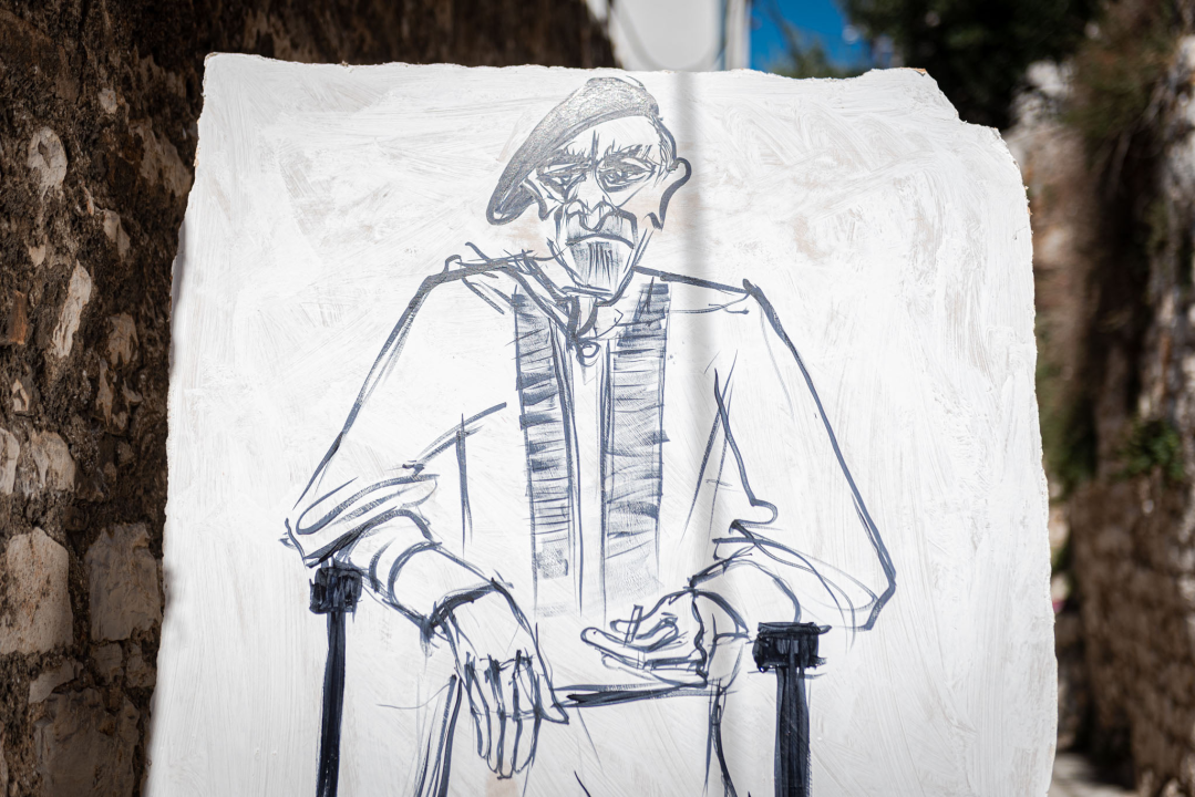 Zvone Vila i Ale Guberina uličnim performansom najavili otvorenje ateljea na Gorici 