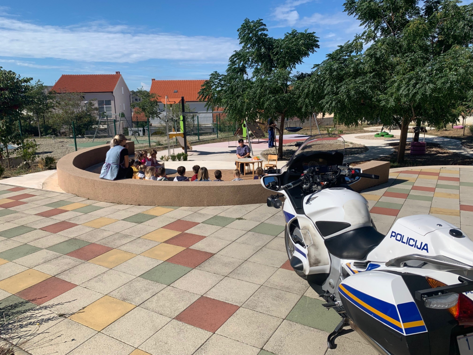 U šibenskim vrtićima radionice za djecu: Naučit će kako se sigurno ponašati u prometu