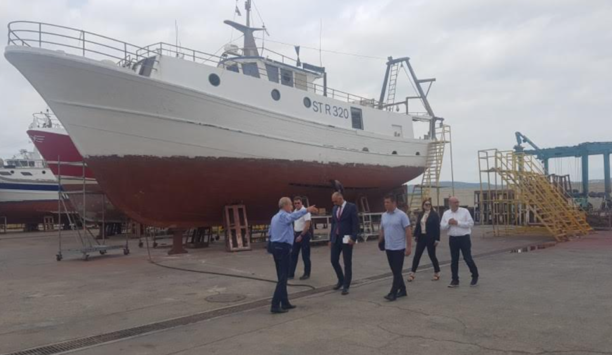 Koncesija produžena do 2029. godine: Župan posjetio brodogradilište i marinu u Betini