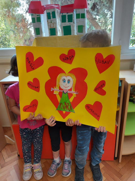 Poruke podrške za Kiaru Goršić od prijatelja iz vrtića 'Jutro':  'Nemoj se bojati, bit će sve dobro'