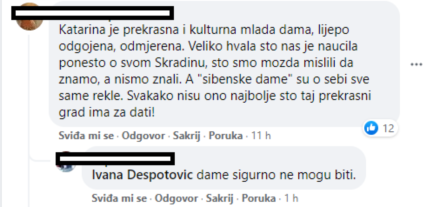 Nakon Večere za 5, Fejs pun komentara podrške za Skradinjanku Katarinu: 'Bilo je to biserje pred svinje'